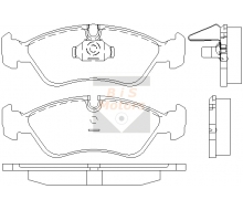 11046952012N-PAD SET-FRT BRAKE