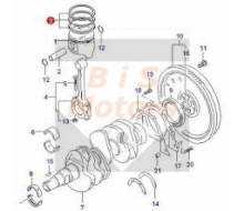 12140-78B00-050-RING SET-PISTON,O/S(0.25)