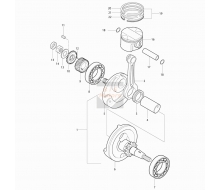 YH2358-PIN-PISTON (NO.17)