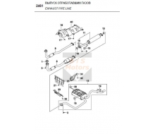 96564101-MUFFLER SET-EXHAUST,REAR