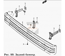 71811A85510-5PK-REAR BUMPER