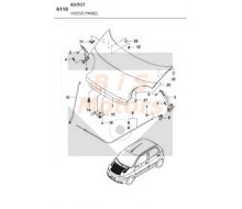 96314531-CABLE A-HOOD LATCH RELEAS