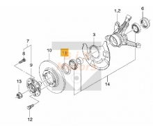 96316762-SEAL-BRG OIL,FRT OUTER (NO.11)