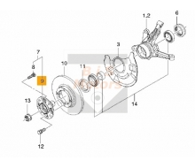 96316756-HUB A WHEEL FRONT (NO.9)