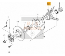 96284387-KNUCKLE-STEERING,RH