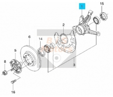 96491284-KNUCKLE-STEERING,RH