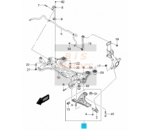 96870465-ARM A-CONT RIVET TYPE LH (NO.1)