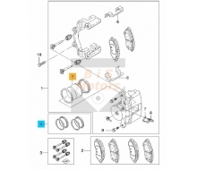 93740555-PISTON BRAKE CALIPPER (NO.5)