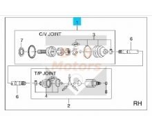 26010774-JOINT A SERVICE KIT-SEAL (-ABS)