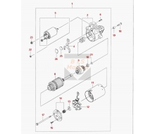 TM300C10201-CLUTCH-STARTING MOTOR