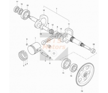 09284-20051-OIL SEAL, crankshaft L(23.9X37X6)