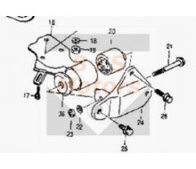 11741-78B00-000 - BRACKET-ENG REAR MTG (16)