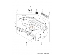 96499084 - GRILLE-FRT BUMPER