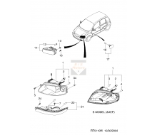 96540361 - LAMP A-T/SIG,FRT