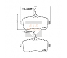 71783- BRAKE PAD 