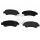 71343 - BRAKE PAD SET, DISC BRAKE