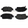 71350 - BRAKE PAD SET, DISC BRAKE