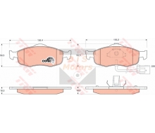 71370 - BRAKE PAD SET, DISC BRAKE