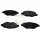 71382 - BRAKE PAD SET, DISC BRAKE