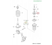 96535011R - STRUT MOUNT A-FRT 