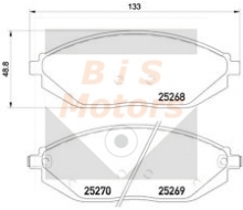 PAD KIT,FRT DISC BRK 