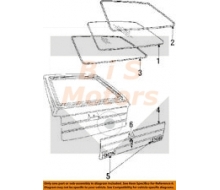 90241141- Tailgate Hatch-Glass Seal 