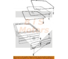90241141- Tailgate Hatch-Glass Seal 