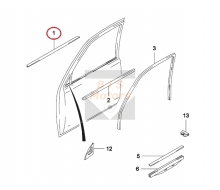 96175625 W/STRIP-WDO CHANNEL,OUTER