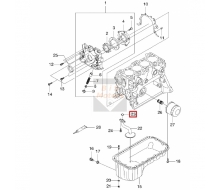 O-RING-OIL STRANER