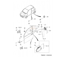 ROD LOCKING,FR DR,L