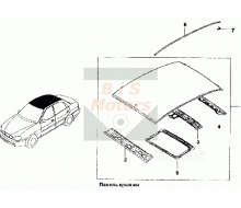 MOLDING A-ROOF