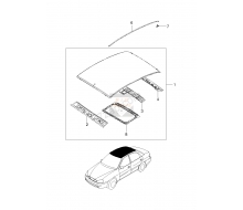 MOLDING A-ROOF