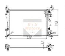 58040 - RADIATOR, ENGINE COOLING