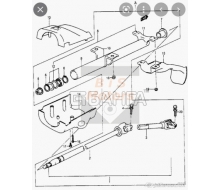 48421-78B00-5S - COVER-STEERING COLUMN LOW