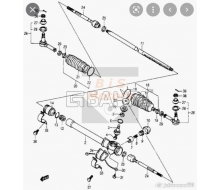 RACK-STEERING,L