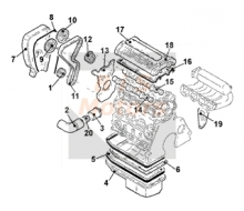 5094105802-BACKPLATE A-TIMING BELT
